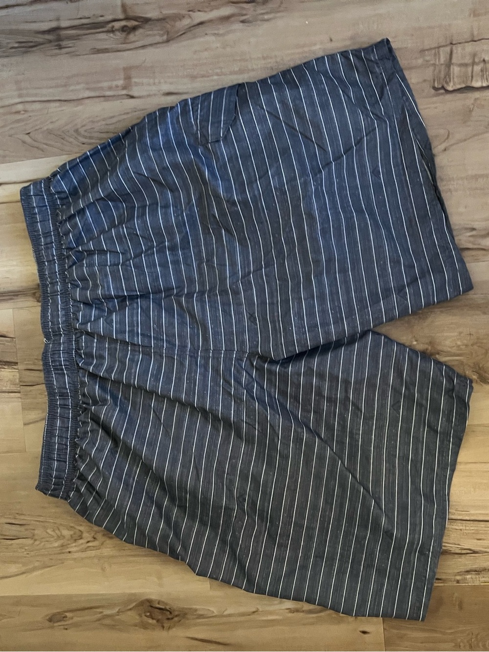 Quiksilver Navy and White Mesh-Lined Swim Shorts